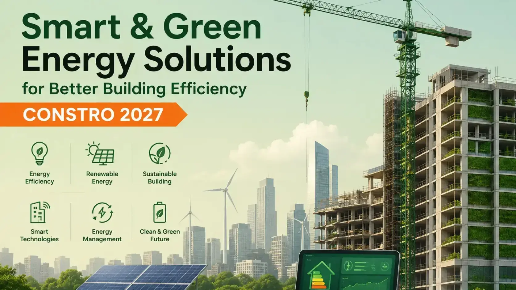 Smart & Green Energy Solutions for Better Building Efficiency | CONSTRO 2027